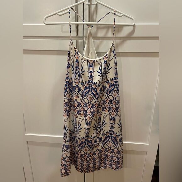 My Story | Deco Floral Print Skinny Strap Racerback Dress Women’s Sz Small - Picture 1 of 6